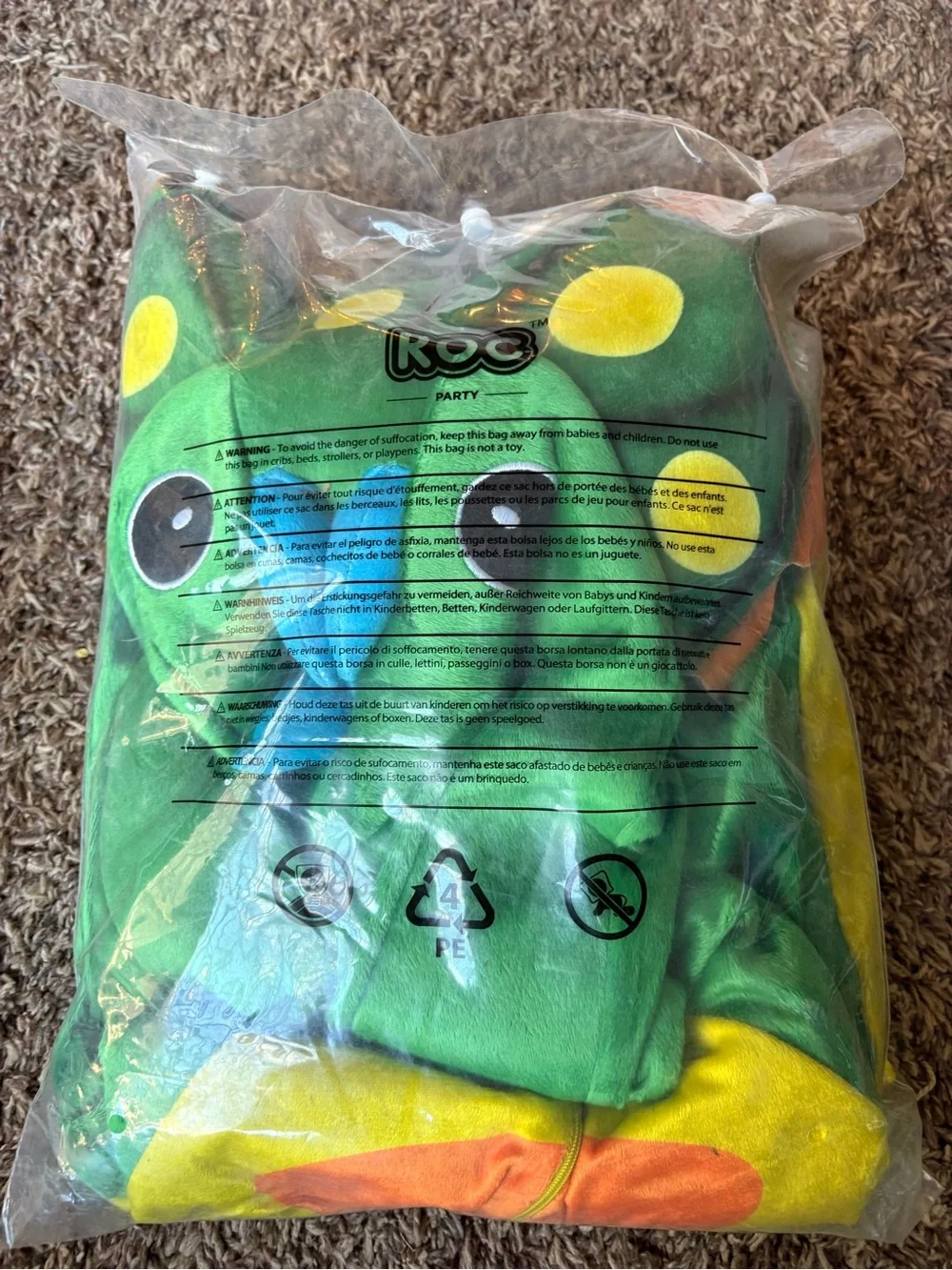 Kids Green Triceratops Onesie Costume - Triceratops Onesie jumpsuit child Xl